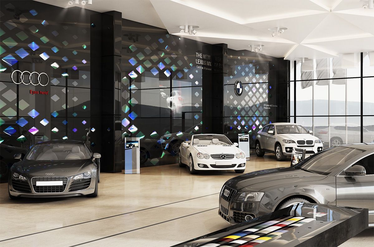 Car Showroom Interior Design